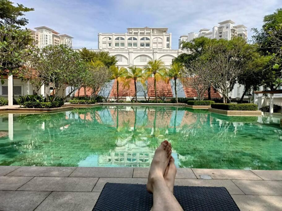 Perfect Marina Stay@ Strait Quay /W Big Balcony + Carpark Bagan Jermal Esterno foto